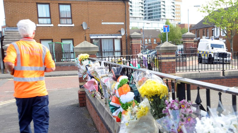 Tributes in Welsh Street to murder victim Gerard &#39;Jock&#39; Davison  