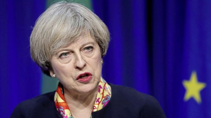 British Prime Minister Theresa May has moved to reassure people in the north over Irish citizenship