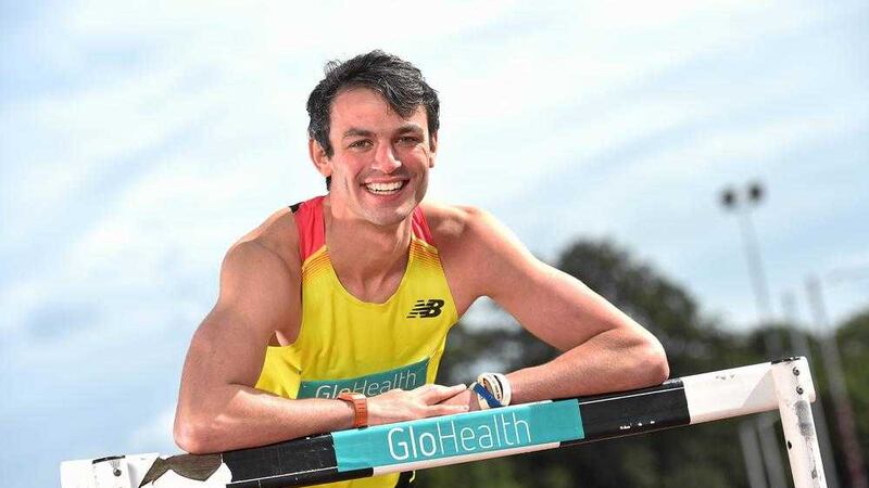 Thomas Barr raced to win at the GloHealth Senior Track and Field Championships in Morton Stadium, Santry 