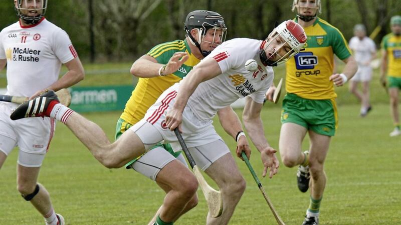Damien Casey scored 1-12 for Tyrone in their win over Donegal which sealed a place in the Nickey Rackard Cup final against Roscommon 