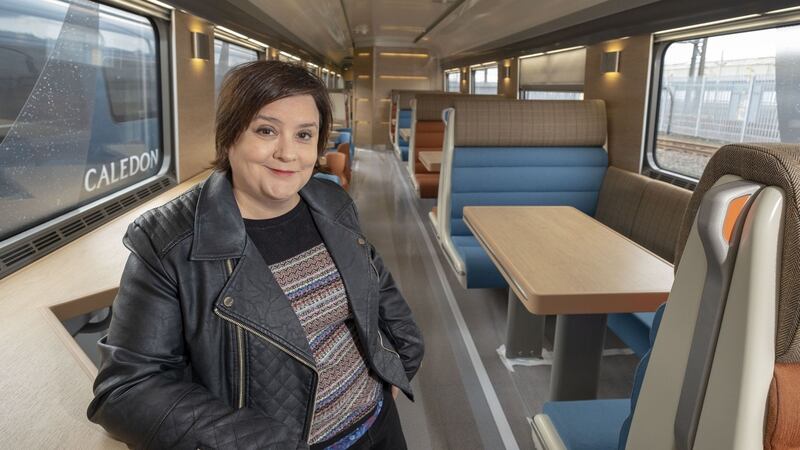 The Strictly star, who filmed a segment on the train during her time on the show, will voice all scheduled notifications between Scotland and London.