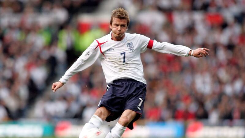 England star David Beckham: See On This Day 2009