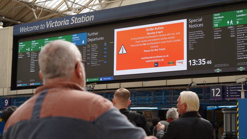 Passengers are being urged to check before attempting to travel by train this week