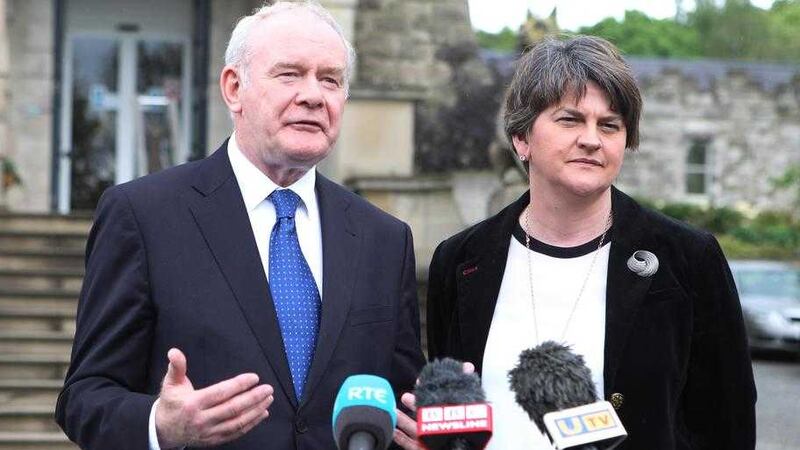 First Minister Arlene Foster and Deputy First Minister Martin McGuinness spoke of their sadness at the atrocity in Nice 
