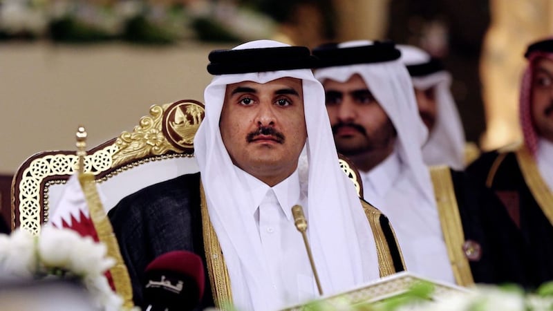 Qatar&#39;s Emir Sheikh Tamim bin Hamad Al-Thani 