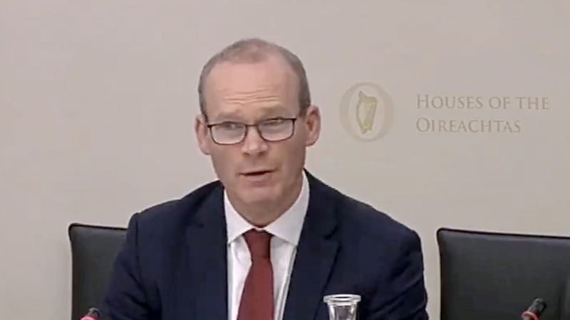  T&aacute;naiste Simon Coveney told an Oireachtas committee the RHI inquiry report was due &#39;next month&#39; 