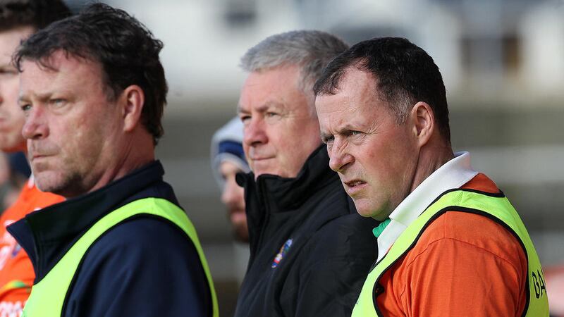 Armagh manager Sylvester McConnell has three key players back for the Nicky Rackard Cup clash with holders Tyrone 