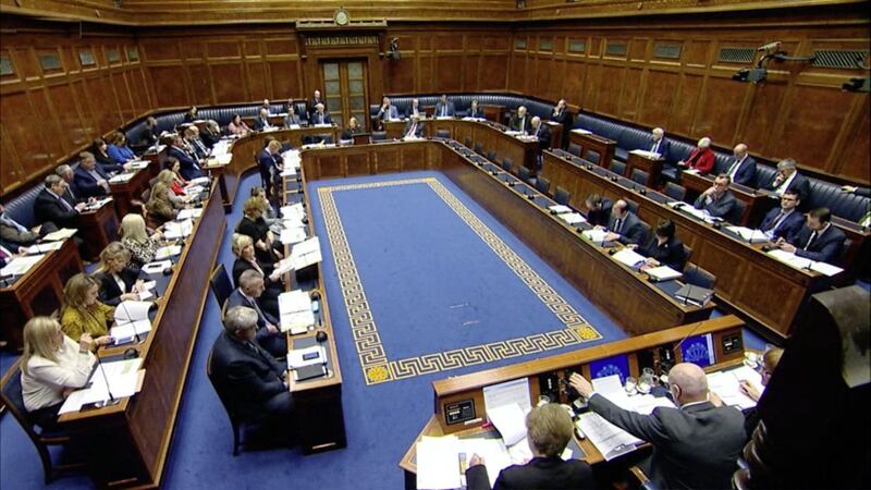 The Stormont assembly is not renowned as an emporium of the English language 