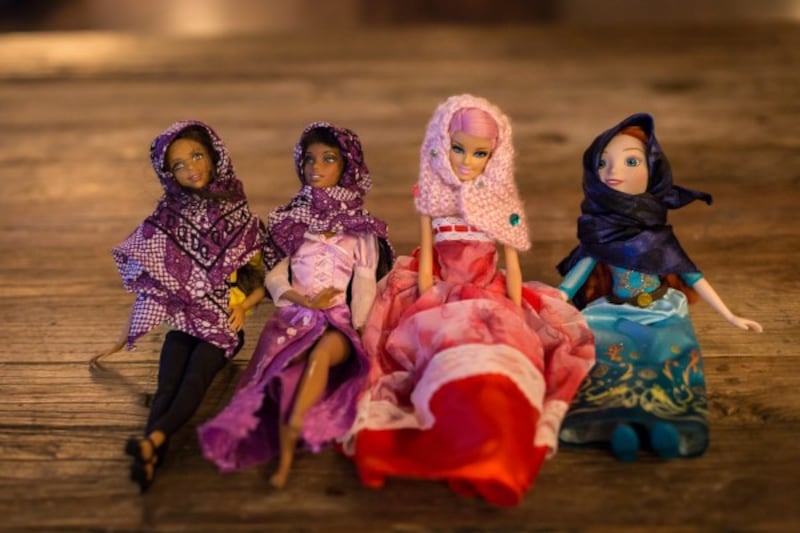 dolls in hijabs