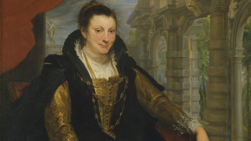Flemish artist Anthony Van Dyck painted a portrait of the wife of his mentor, Peter Paul Rubens, in 1621.