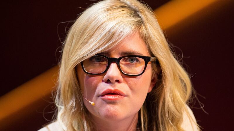 The interview was conducted by presenter Emma Barnett.