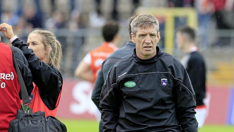 Kieran McGeeney and his management team have spoken about Armagh&#39;s game management after failing to kill off Down and Cavan in consecutive games. Picture by Philip Walsh 