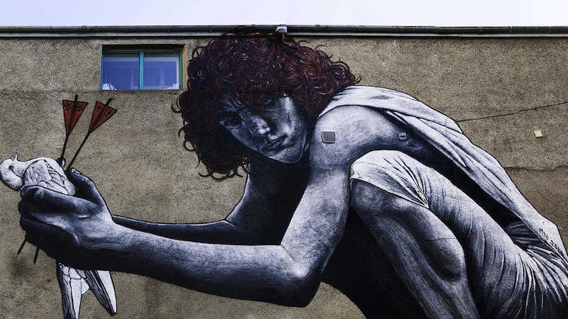 Hit The North brings street art to Belfast&#39;s Cathedral Quarter this weekend 