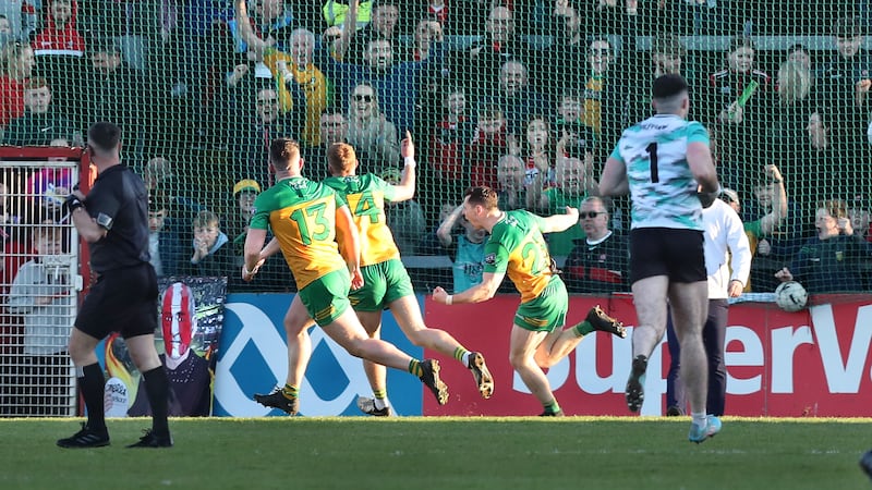 Donegal hit Derry for four goals, altering the path of the Oak Leafers' summer. Picture: Margaret McLaughlin