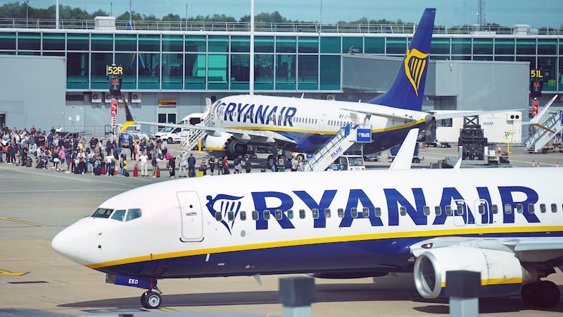 Ryanair has said it flew more passengers in January, but revealed it had to cancel more than 950 flights due to the Israel-Hamas conflict