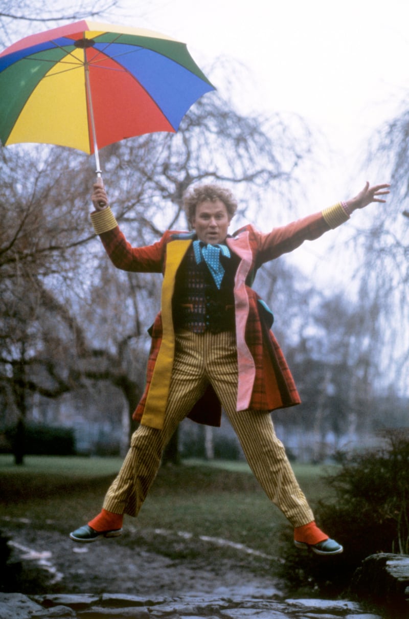 Colin Baker played the Doctor (PA)