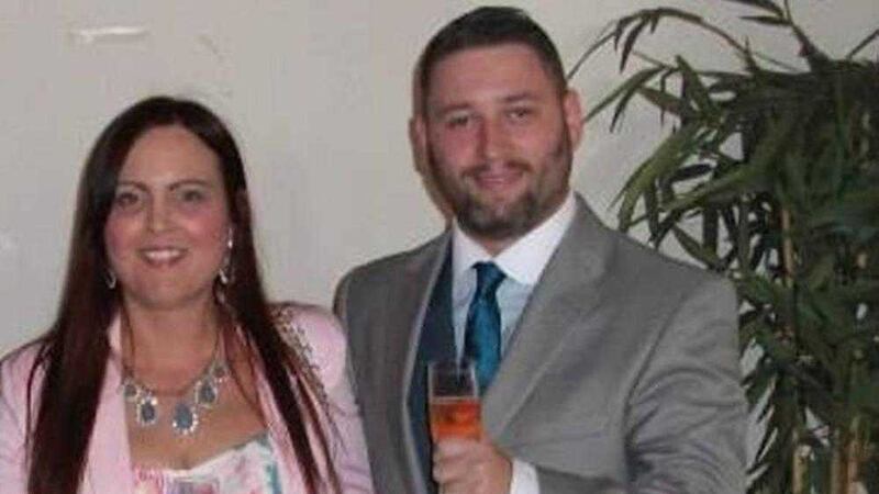 Michael McGibbon pictured with his wife Joanne. The republican group known as the &#39;IRA&#39; has said it shot him last week 
