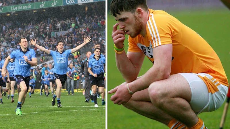 Dublin have won three All-Ireland Championships in the last five years while Antrim have endured familiar heartbreak in the earlier stages of the competition&nbsp;