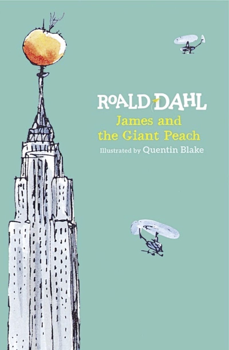 James and the Giant Peach by Roald Dahl, published by Puffin Books, features an impressive cast of bugs and insects 