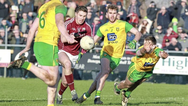 Shane Walsh scored 1-6 in Galway Connacht final win over Roscommon at Salthill. Picture Margaret McLaughlin. 