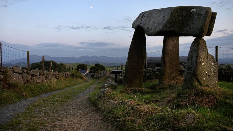 Legananny Dolmen has stood against a stunning backdrop of the Mournes for around 4,000 Picture: Mal McCann 