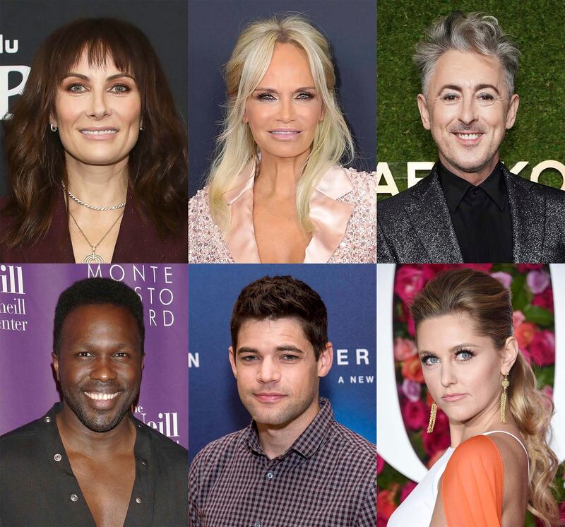 Top row from left, Laura Benanti, Kristin Chenoweth, Alan Cumming, bottom row from left, Joshua Henry, Jeremy Jordan and Taylor Louderman, who will take part in The Broadway Cruise
