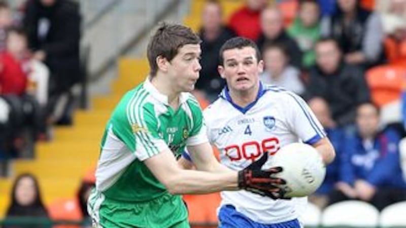 Burren's Shay McArdle grabbed the only goal of the game as the Down side emerged with a two-point win&nbsp;