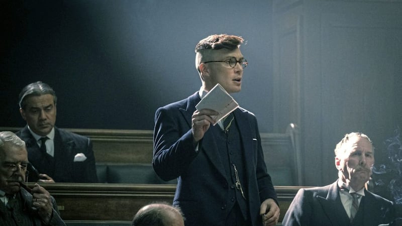 Cillian Murphy as Tommy Shelby in Peaky Blinders, series five of which starts this weekend 