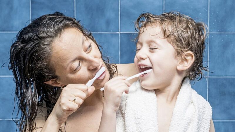 The OHF recommends that parents supervise children&rsquo;s teeth brushing until they&#39;re at least seven years old 