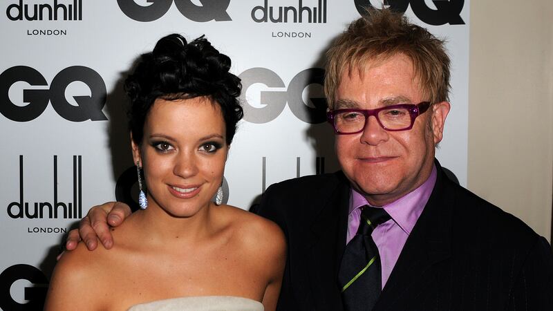 Lily Allen used to be managed by a company owned by Sir Elton John