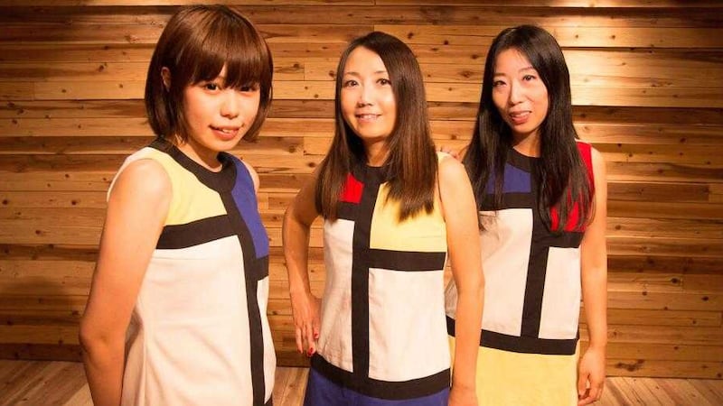 Japanese rockers Shonen Knife (with frontwoman Naoko, centre) play Belfast on Sunday 