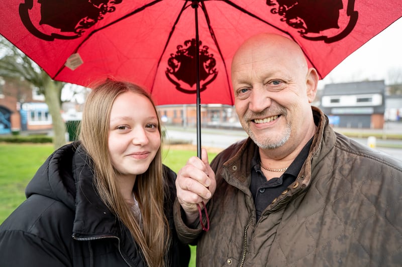 Girl who helped to save her father's life after he went into cardiac arrest.