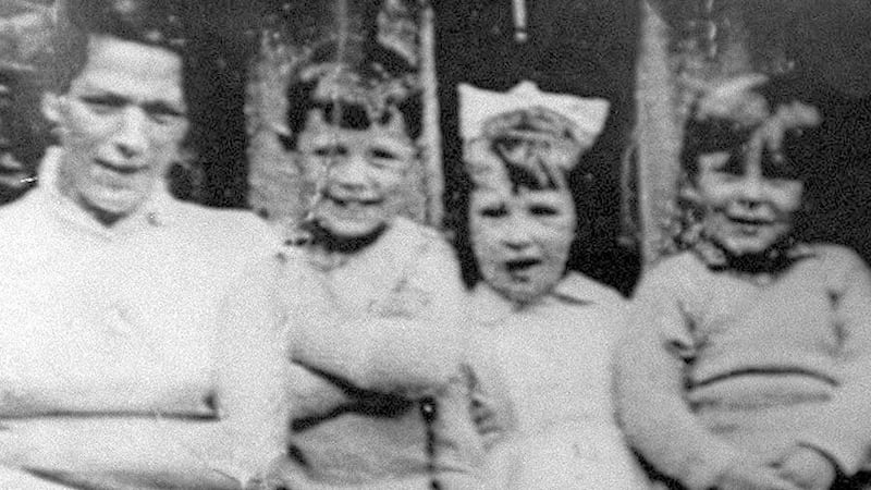 Jean McConville with three of her children shortly before she disappeared on December 7 1972