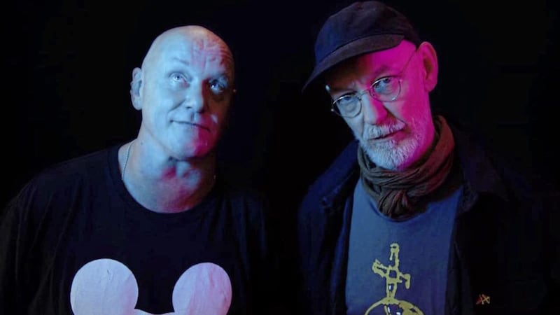 Alex Paterson and Thomas Fehlmann of The Orb, who play Belfast tonight 