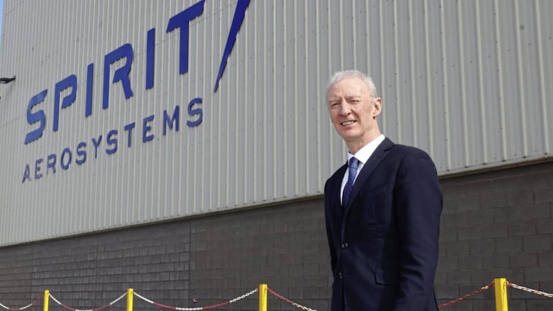 Michael Ryan, vice president and general manager of Spirit AeroSystems, Belfast, who is to be knighted for his services to the economy. 