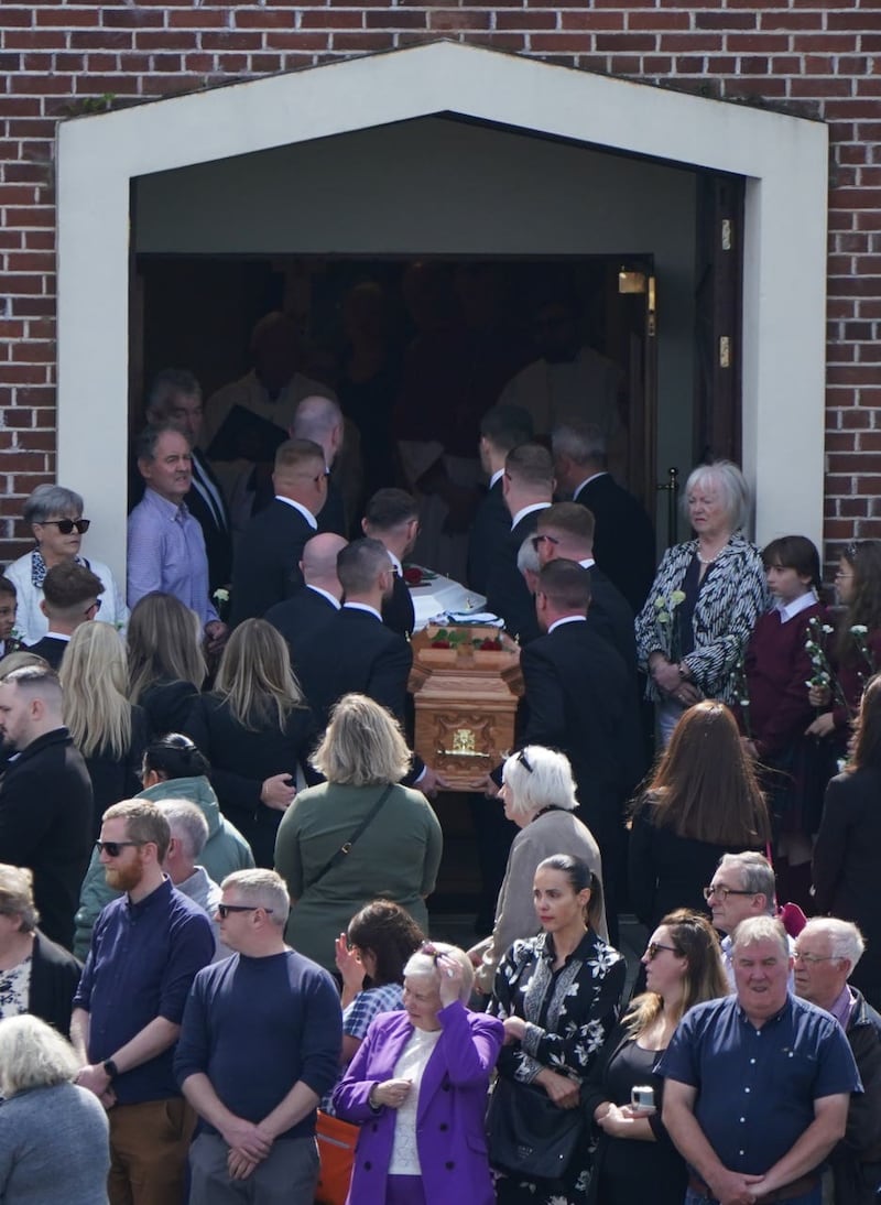 Eoin and Dylan Fitzpatrick funeral