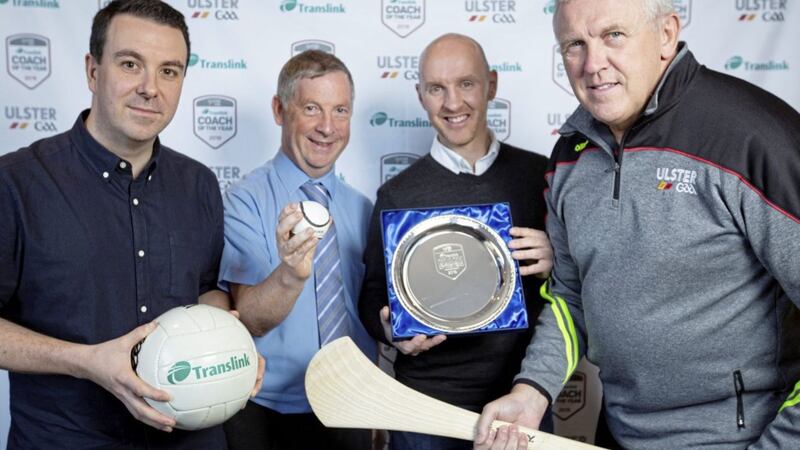 Nine dedicated volunteer coaches from across Ulster have been announced as finalists in this year&rsquo;s Translink Ulster GAA Coach of the Year awards. Now in its third year, a record number of public nominations were submitted by club members across Ulster. A panel of experts including Down manager Paddy Tally, Ulster GAA&rsquo;s director of coaching and games Eugene Young and Irish News journalist Neil Loughran shortlisted nine finalists, with the help of Translink&rsquo;s Pat Maguire. The finalists are: Paul Buchanan (Antrim - L&aacute;mh Dhearg), Rosie McMahon (Armagh - Silverbridge Harps), Fiachra Sweeney (Cavan - Castlerahan), Laurence McMullan (Donegal &ndash; St Mary&rsquo;s, Convoy), Sean Mellon (Derry - Na Magha), Sonia Kinsella (Down - St Patricks, Saul), Brendan Rasdale (Fermanagh -Derrygonnelly Harps), Jaime Black (Monaghan - Latton O&rsquo;Rahilly&rsquo;s), Paddy O&rsquo;Neill (Tyrone - Derrytresk). Visit ulster.gaa.ie/coachoftheyearaward to cast your vote. Voting closes at 11.59pm on Sunday, November 24 and the winner will be announced on Sunday, December 1 at the Ulster Club SFC final. The overall winner will receive free coach travel for their team 