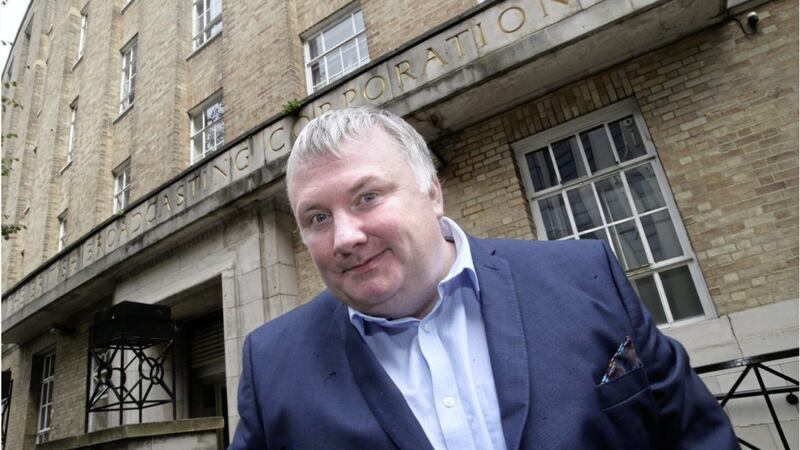 Stephen Nolan at the BBC in Belfast. File picture by Hugh Russell 