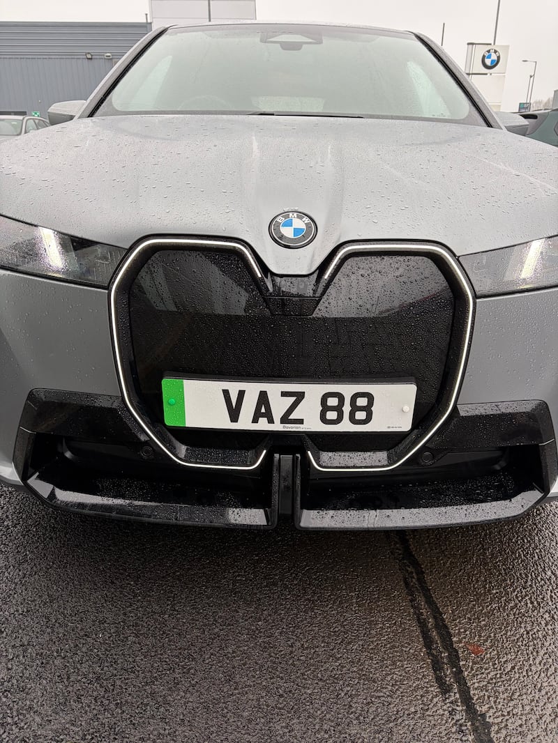 The smart grille means that even stone chips can be automatically repaired