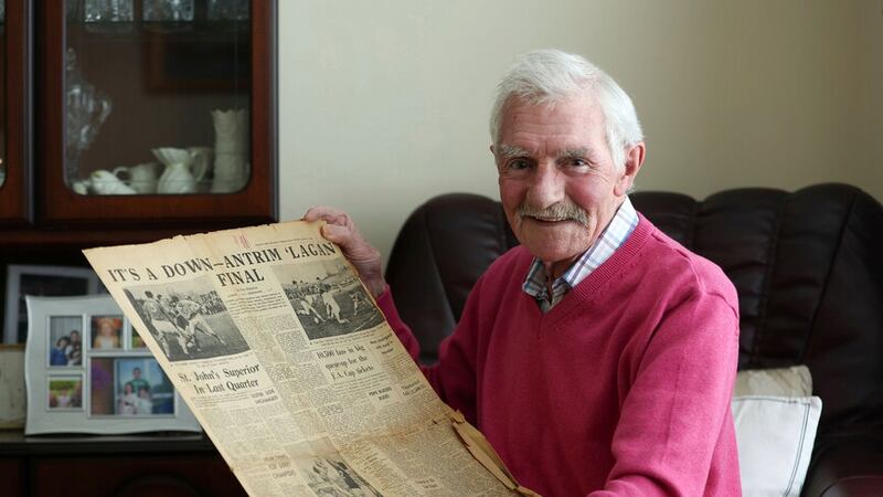 Glory days. Sean Rice scored 1-1 when Antrim last beat Armagh in the 1964 Ulster Championship