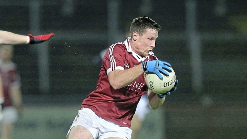 Slaughtneil's Se McGuigan is working his way back to fitness for the footballers after a recent hamstring injury.<br /> Picture Margaret McLaughlin