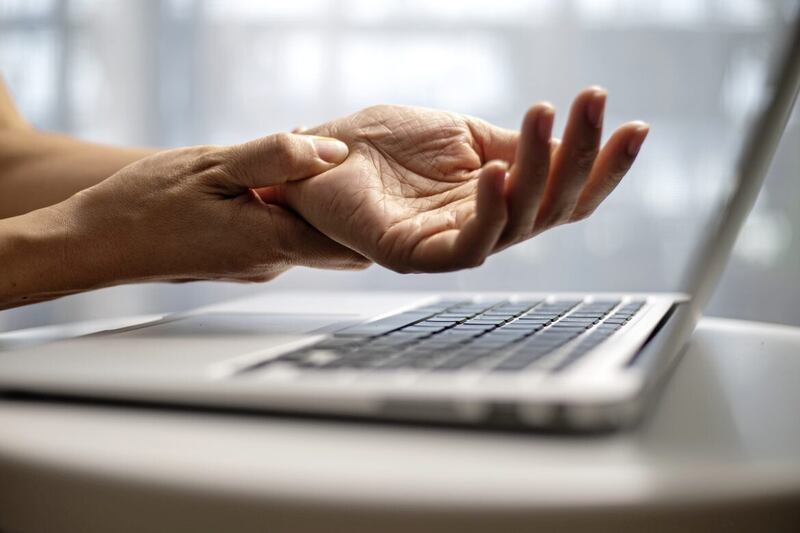 Carpal tunnel syndrome, often caused by extended use of a keyboard, is one of the most common peripheral nerve injuries 