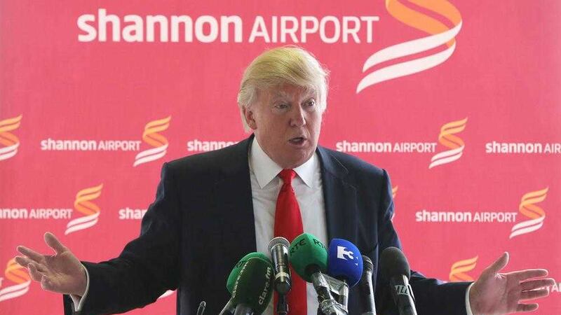 US tycoon Donald Trump, pictured on a previous visit to Ireland, is to travel to Co Clare later this month. Picture by Niall Carson/PA Wire 