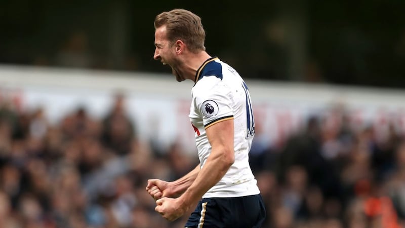 Harry Kane scored one of the best goals of 2017, then his celebration nearly ruined it
