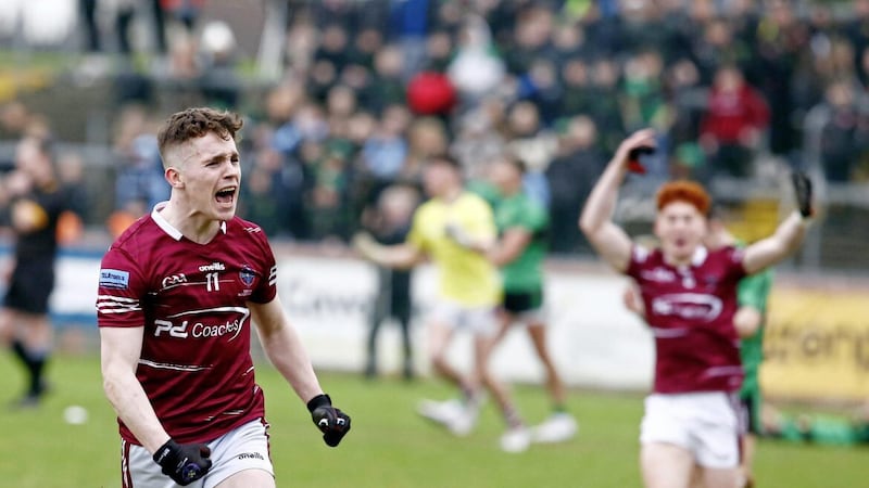 Eoin McElholm was instrumental as Omagh CBS claimed the Danske Bank MacRory Cup final. They now go for All-Ireland honours, with Naas CBS standing in their way in the semi-final 
