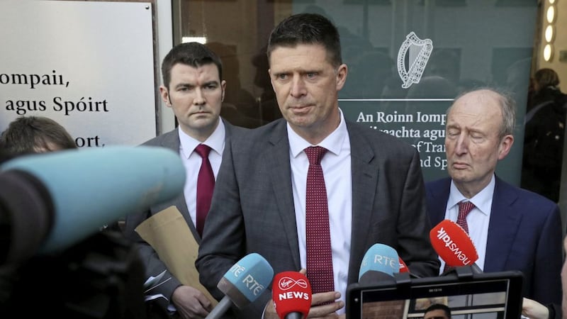 Niall Quinn, interim deputy CEO of the FAI, said there had been &#39;really positive&#39; talks with the IFA about a possible all-island league. Picture by PA 