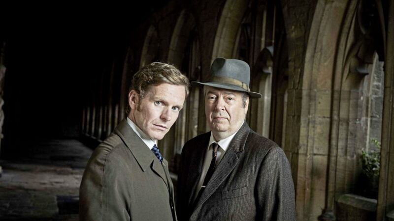 Shaun Evans as Endeavour with Roger Allam as Fred Thursday 