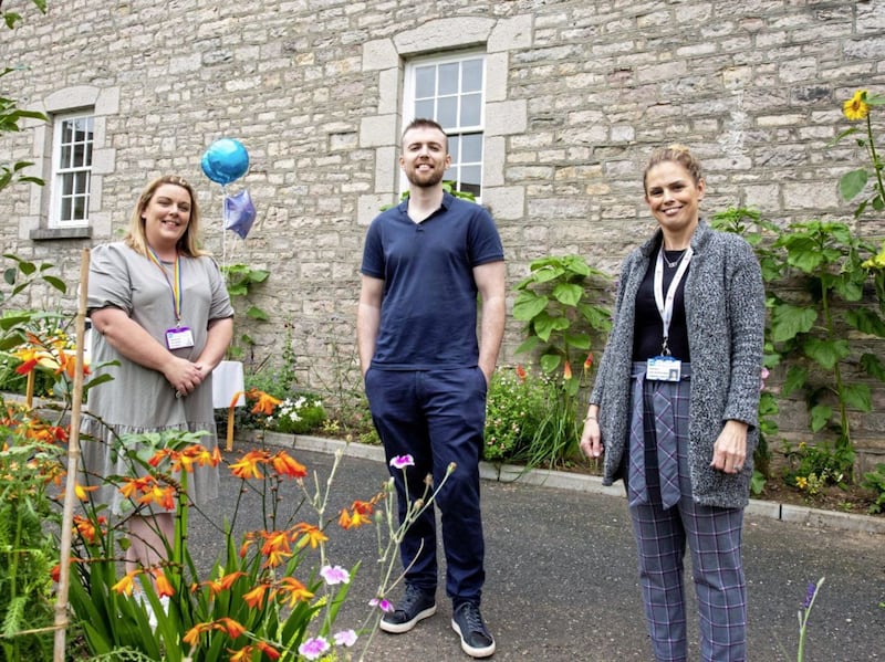 Gemma McAuley, Rory Gervin and Fiona Kelly from the Southern Trust&#39;s Community Addictions Service 