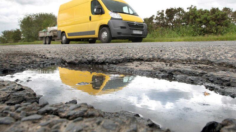 Unrepaired potholes have resulted in more than 1,500 motorists taking successful claims against the Department for Regional Development since 2012. Picture by Margaret McLaughlin  