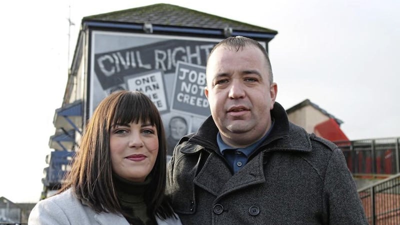 Derry SDLP councillor Brian Tierney and his wife Cheryl say they won&#39;t be deterred from their work by the arson attack 